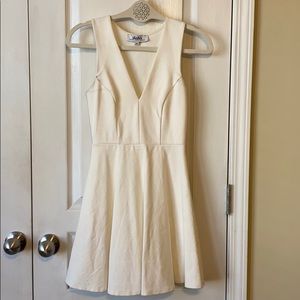 Lulu’s Queen Sweep Ivory dress